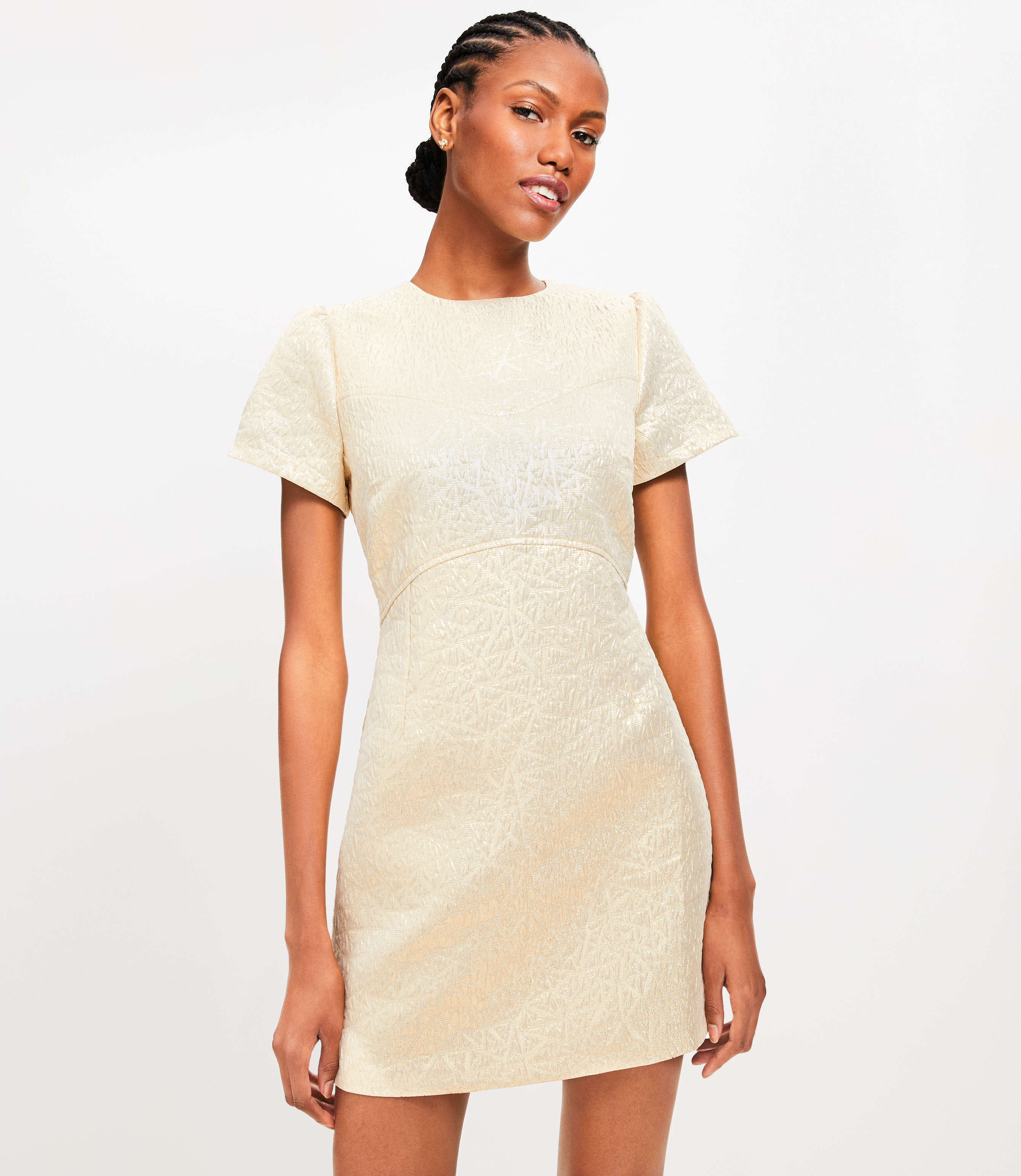 lilac midi dress LaDivine BD7027 Fitted Long Midi Cocktail Dress – The Dress Outlet main image 1