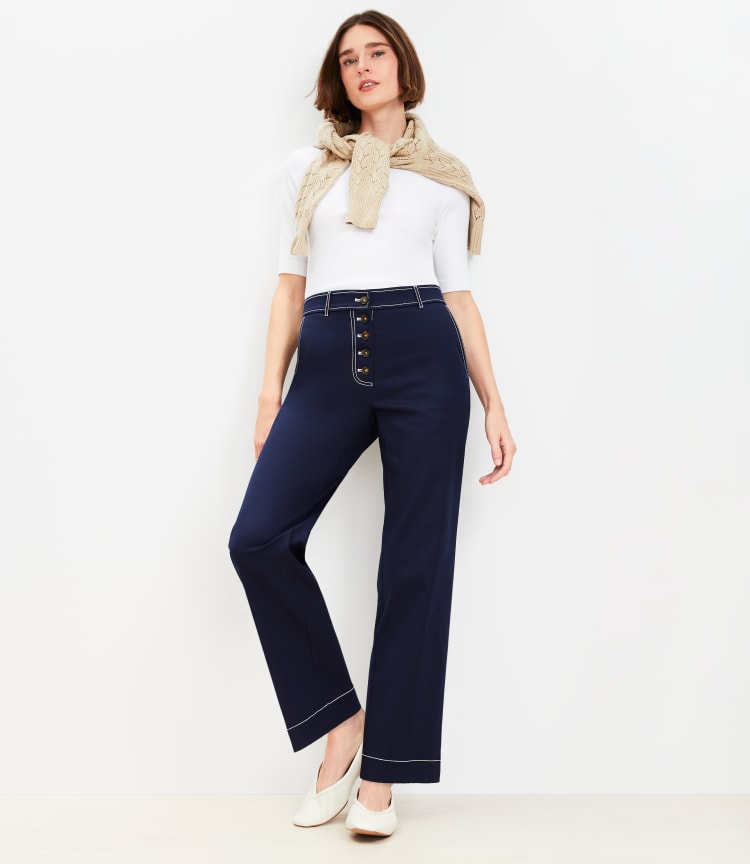 【希少】Text Flat Front Straight Trousers 希少】Text Flat Front Straight Trousers Text Flat Front Straight