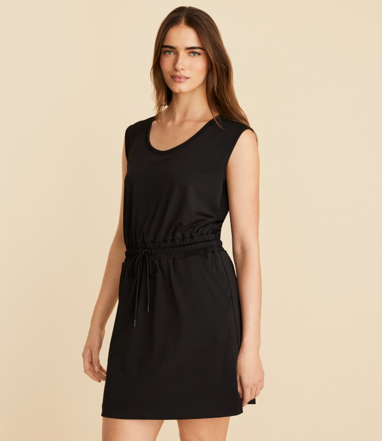 lou and grey athletic dress Lou & Grey Luvstretch Active Dress Size 2XS Black Women's