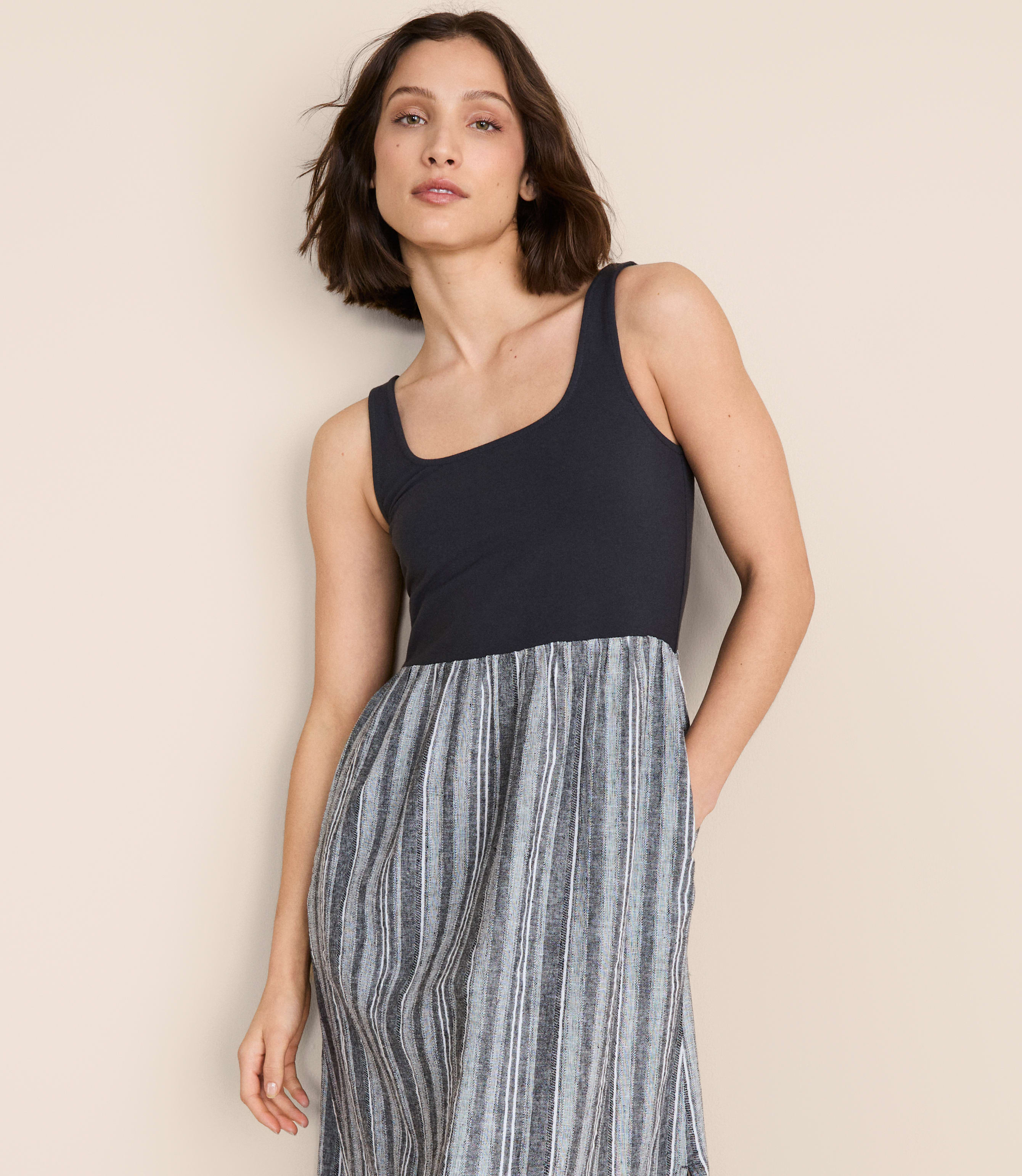 lou and grey midi dress lou and grey midi dress Grey Racheal One Shoulder Midi Dress