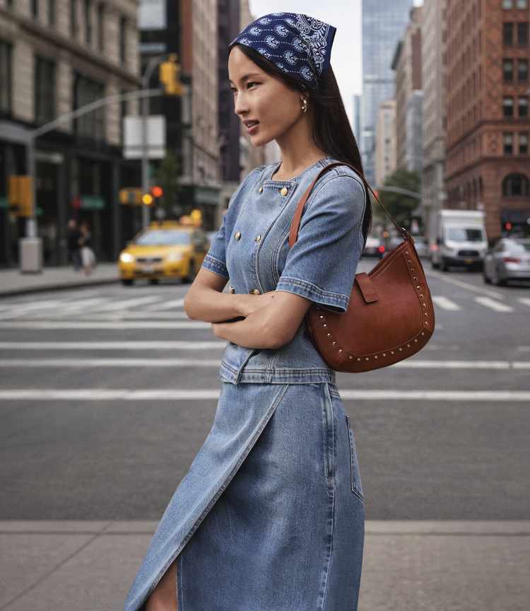 denim jacket dress WITH PLEATED MINI SKIRT 90% Cotton 10% Polyester Size Short Sleeve Denim Jacket in