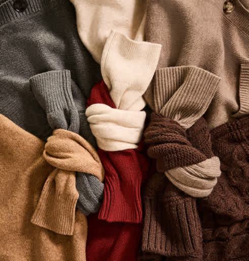 V-neck sweater