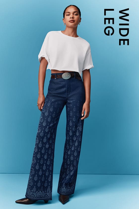 Shop wide leg Rivete Denim