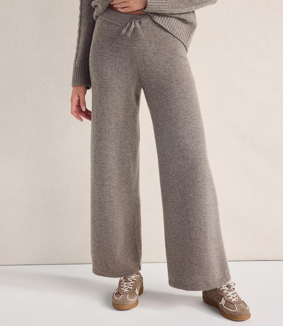 Haven Well Within Cashmere Wide Leg Pants