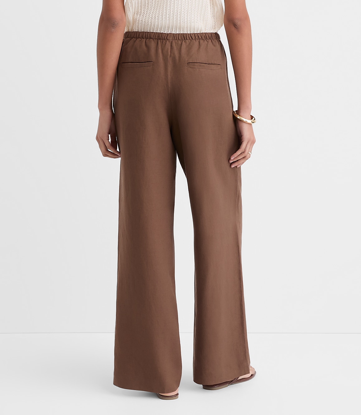 Sawyer Pull On Pants in Linen Blend