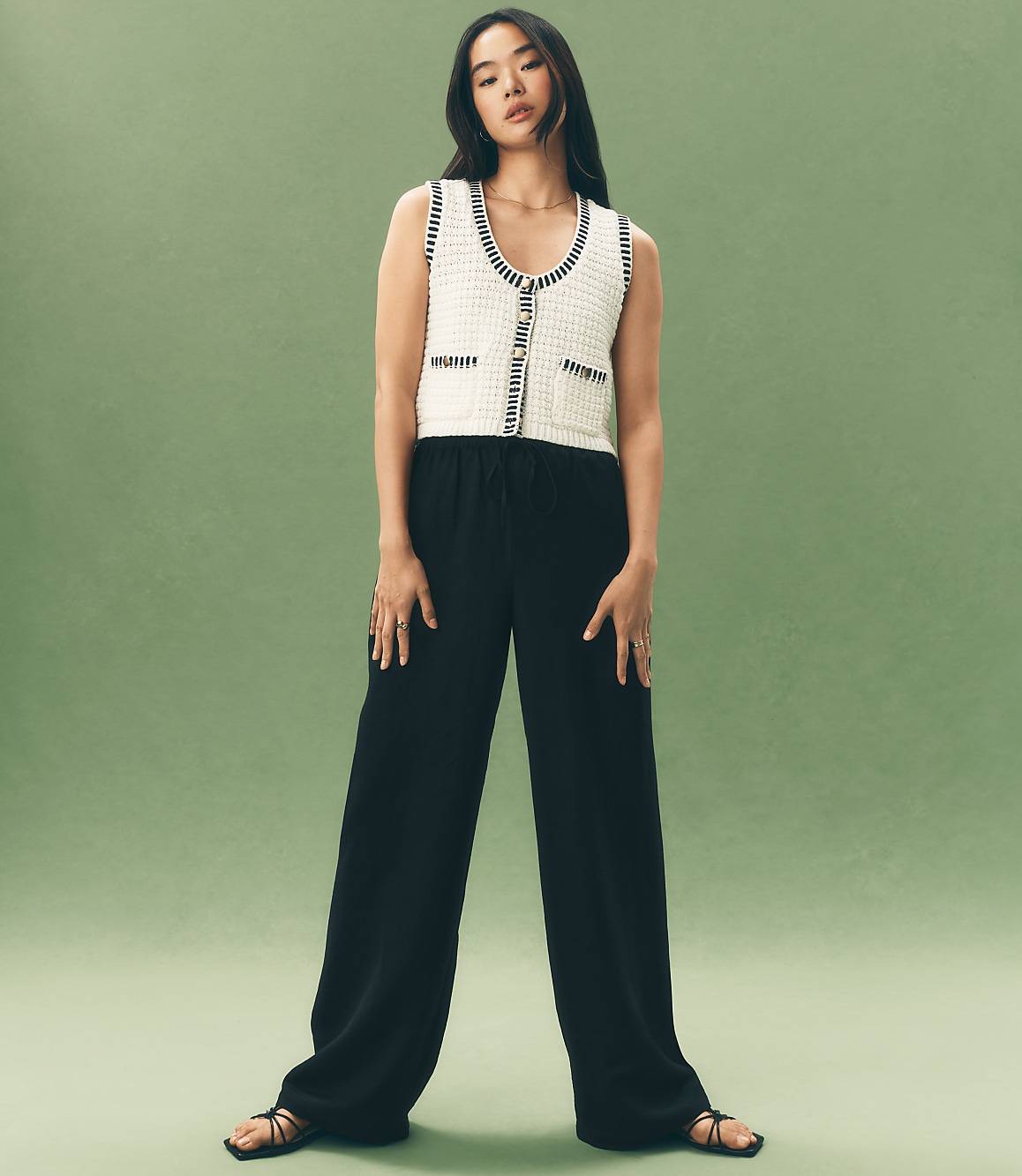 Sawyer Pull On Pants in Linen Blend