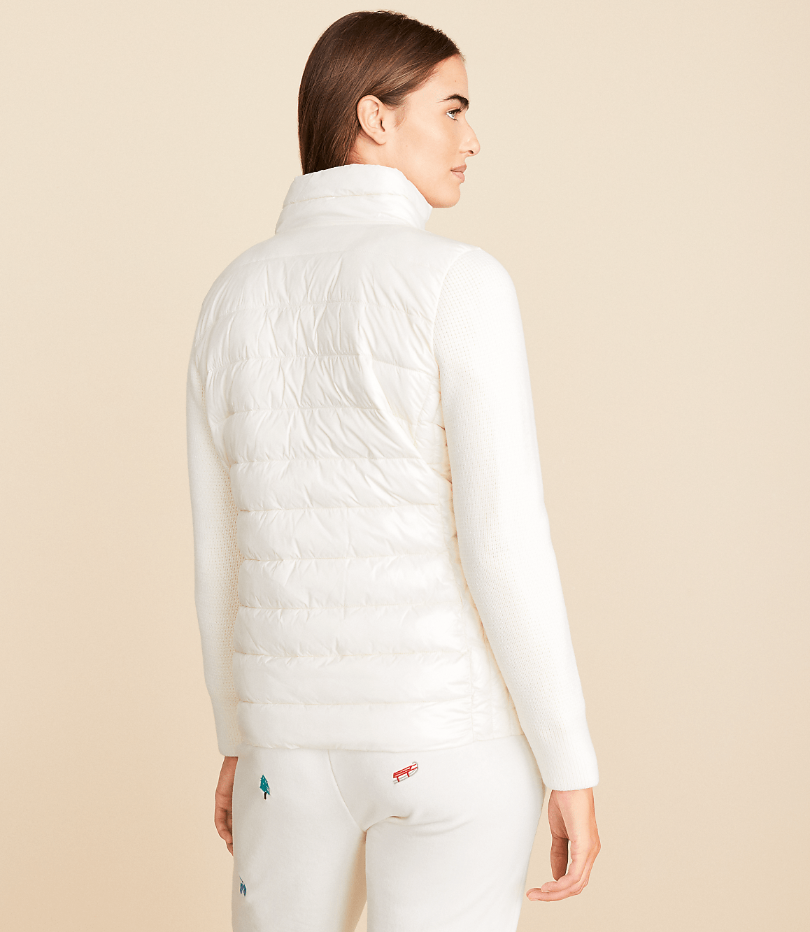 Lou & Grey Sweater Puffer Jacket