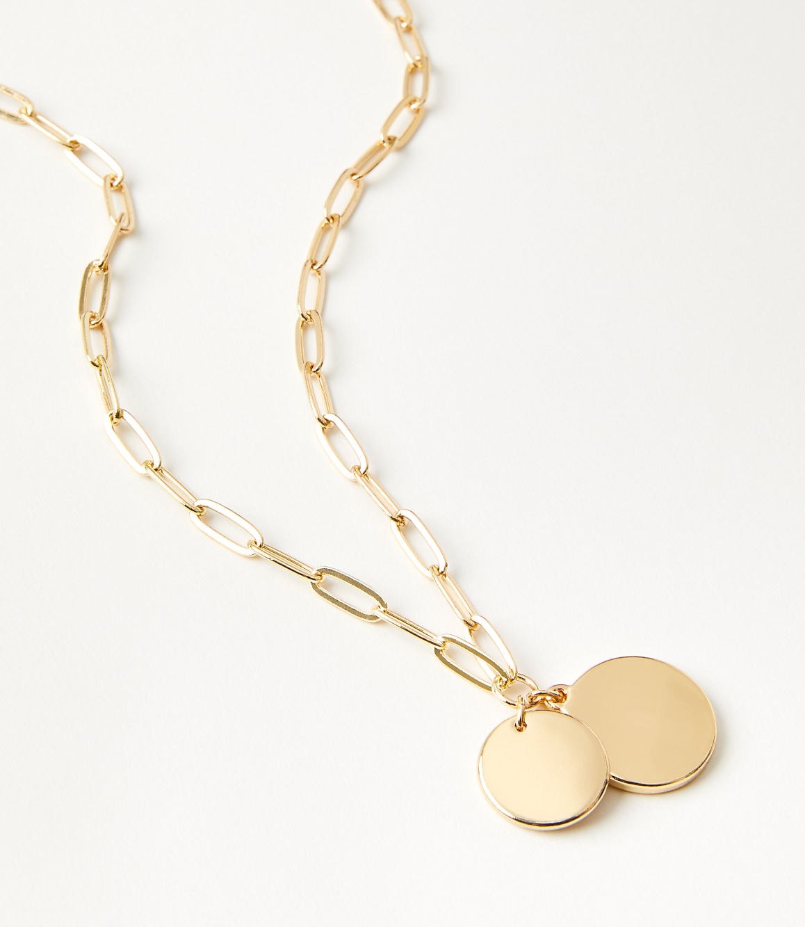 Coin Charm Necklace