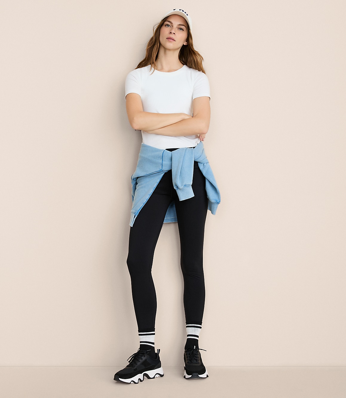 Lou & Grey Sporty Brushed Back Leggings