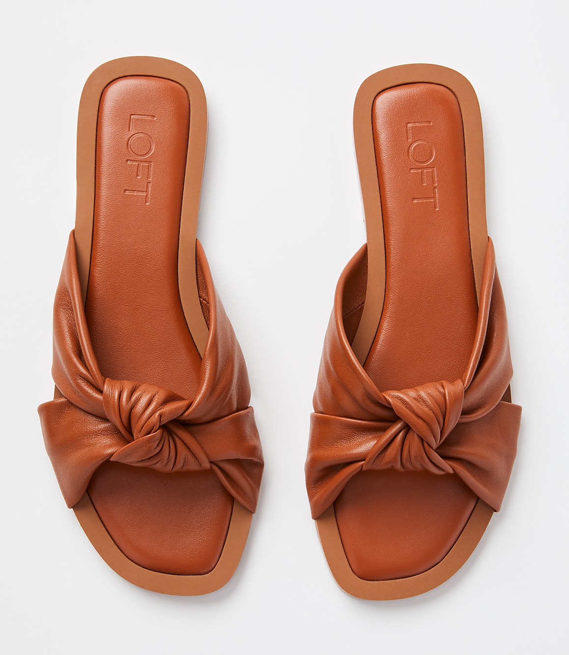 Knotted Leather Sandals