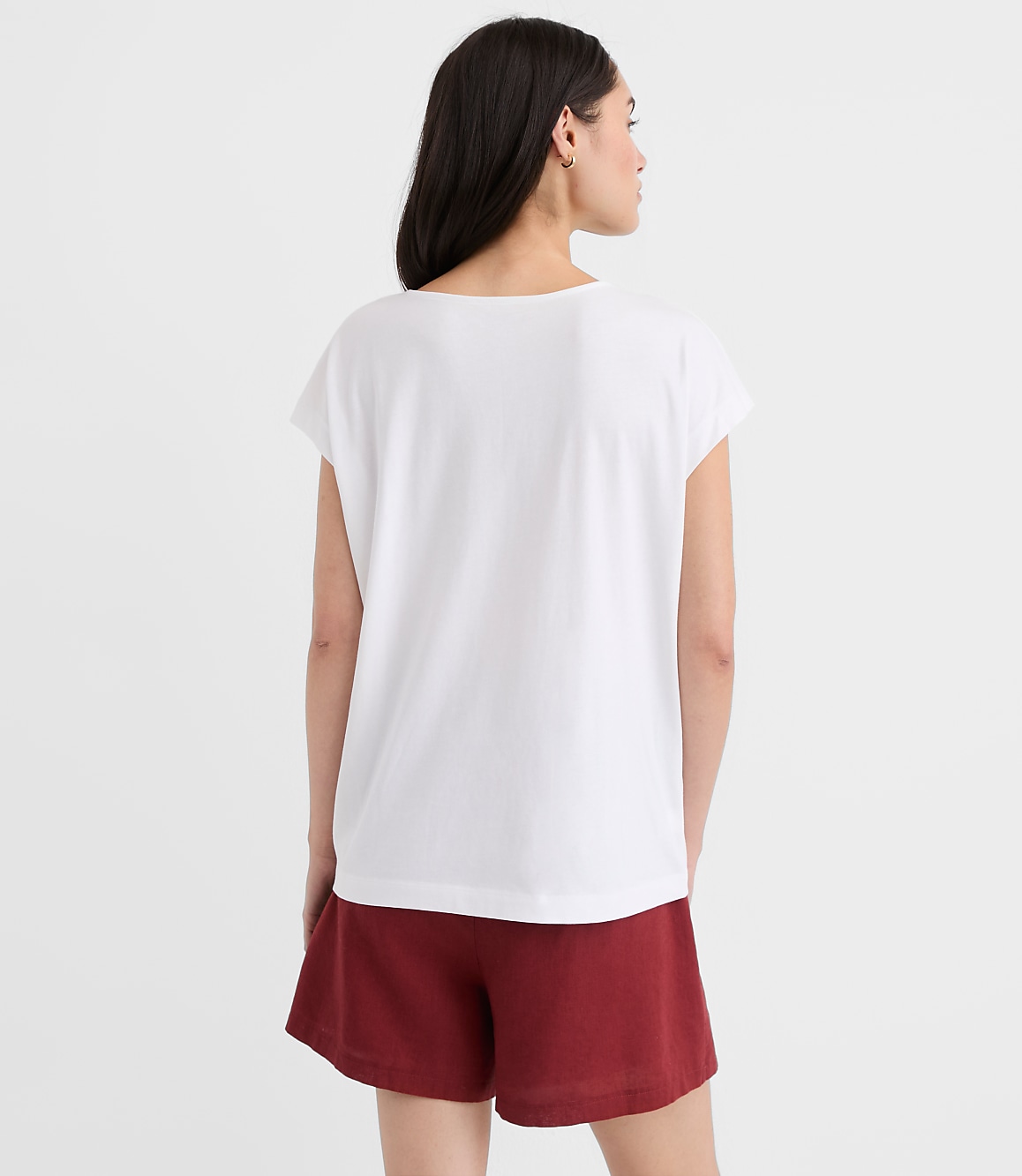 Petite Modern Wedge Tee