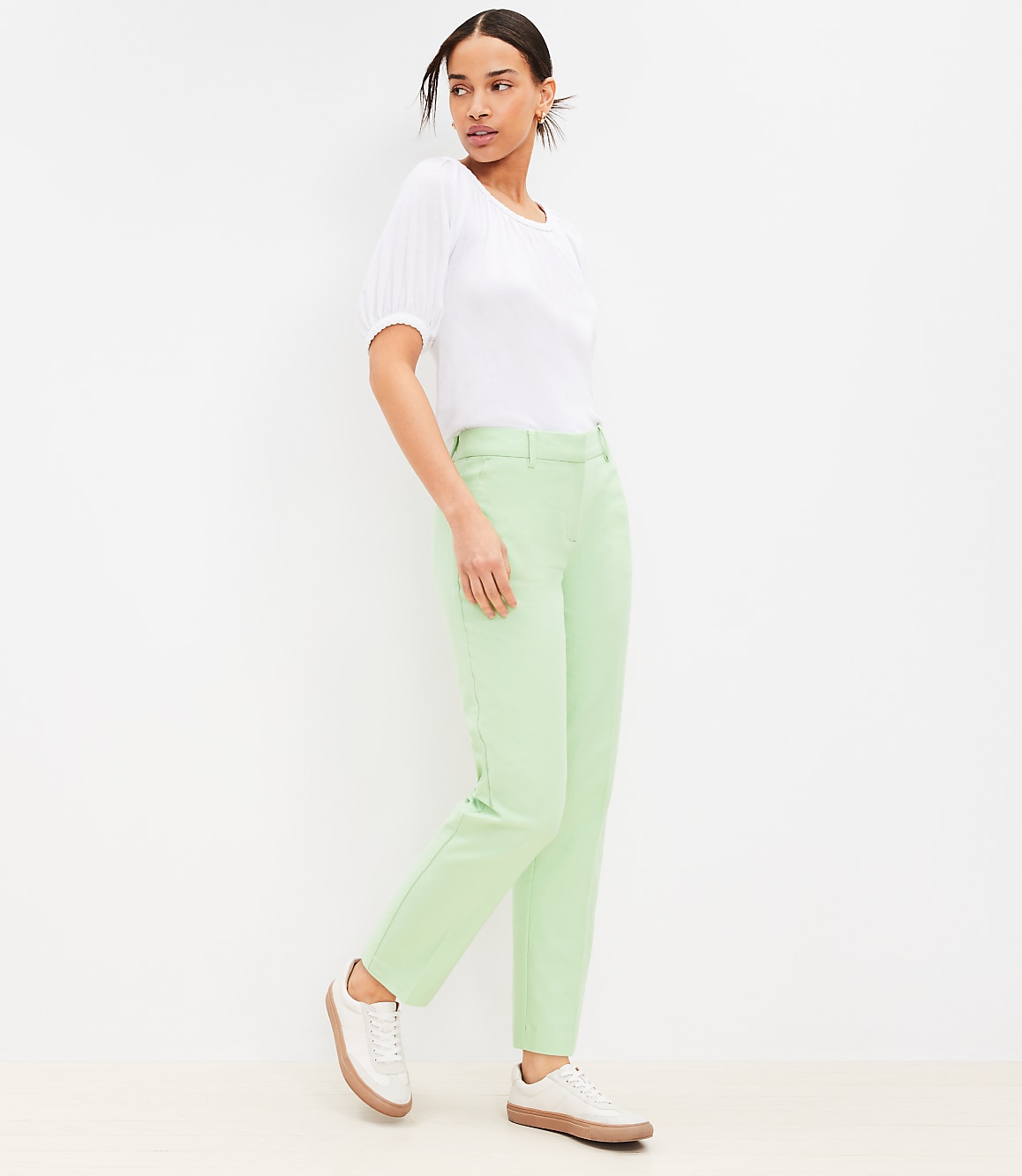 Riviera Slim Pants in Linen Blend