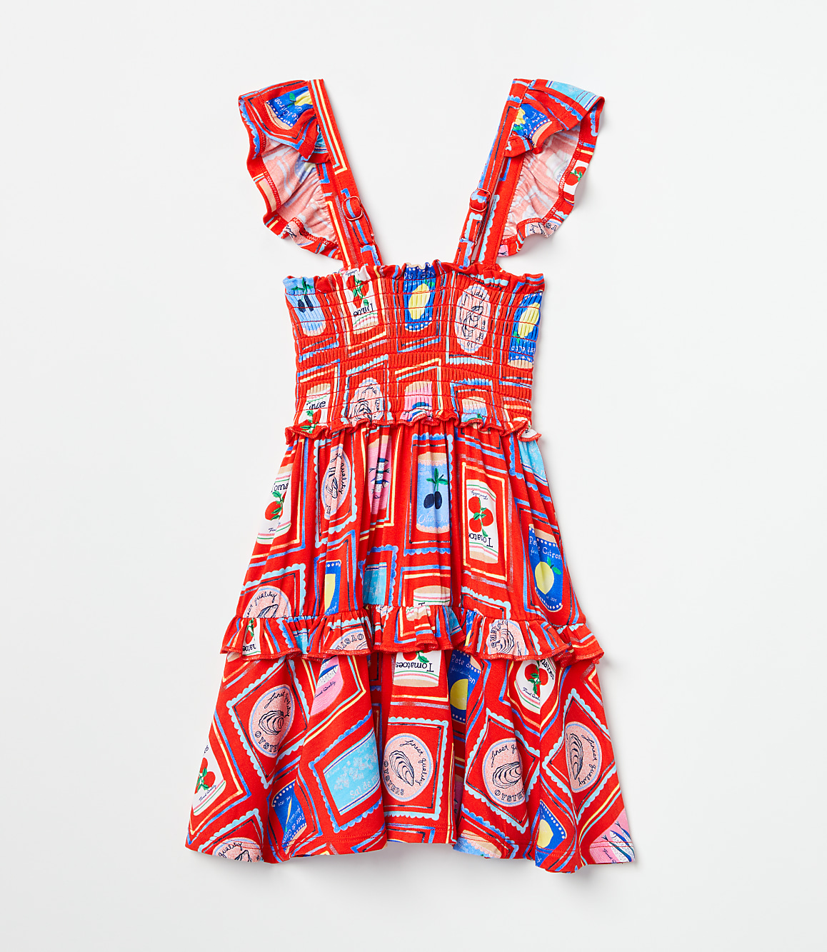 Posh Peanut x LOFT Smocked Babydoll Dress