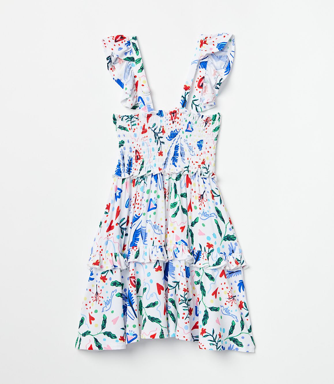 Posh Peanut x LOFT Smocked Babydoll Dress