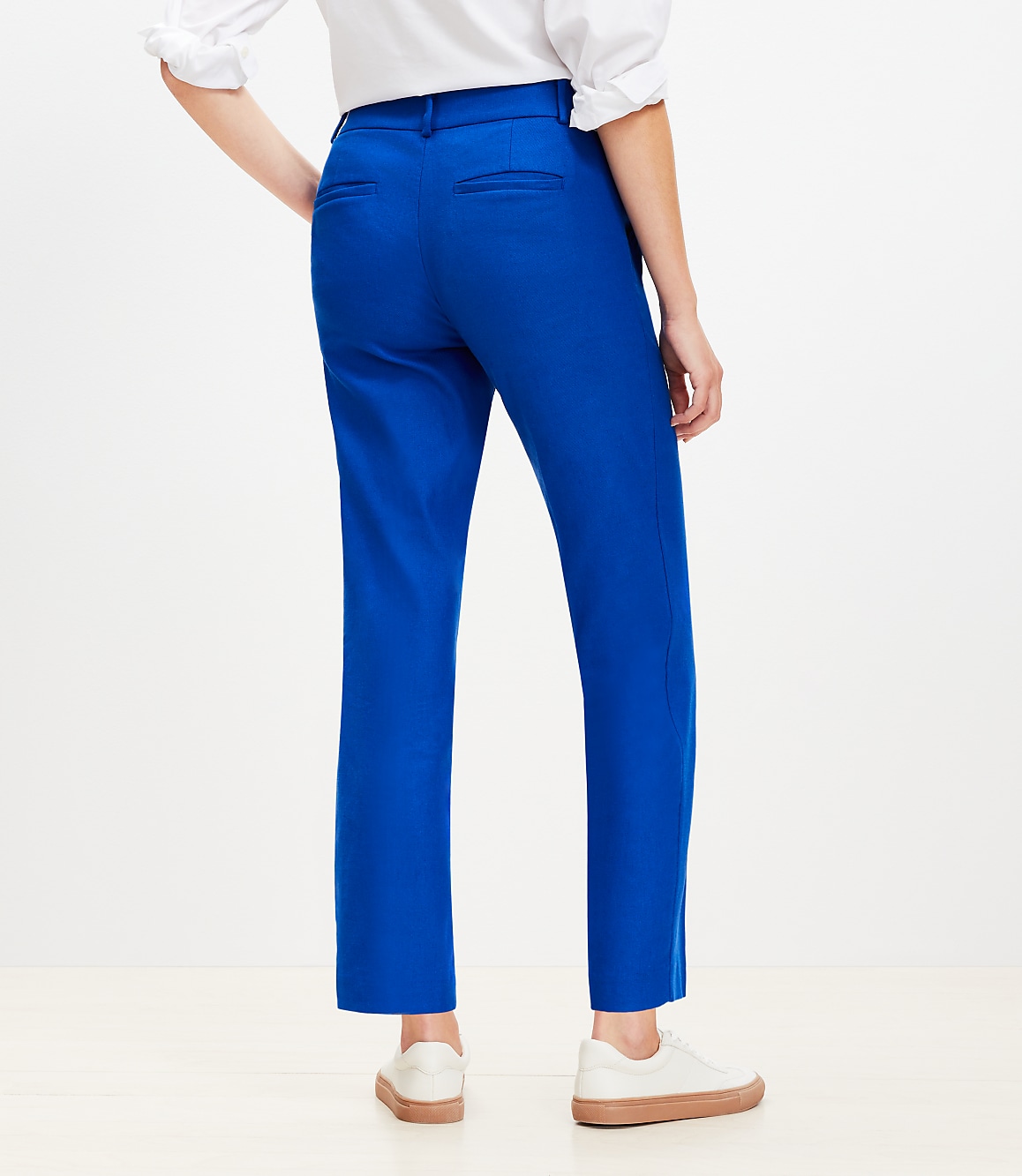 Riviera Slim Pants in Linen Blend
