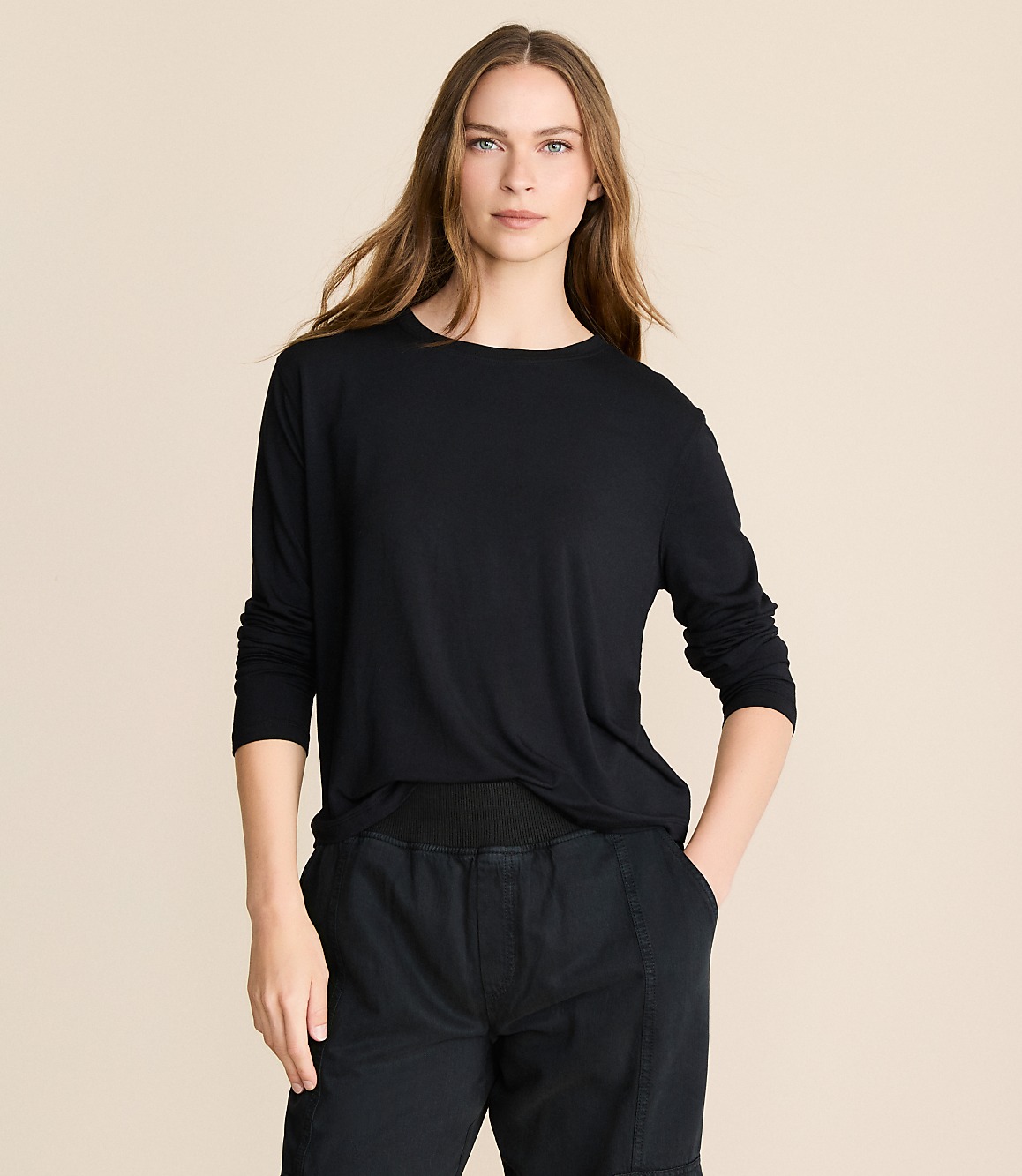 Lou & Grey Essential Modal Long Sleeve Tee