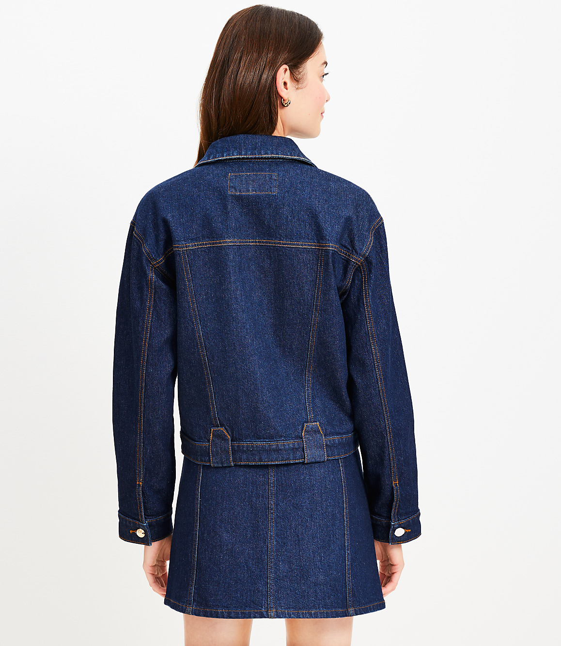 Tailored Denim Jacket in Classic Rinse Wash