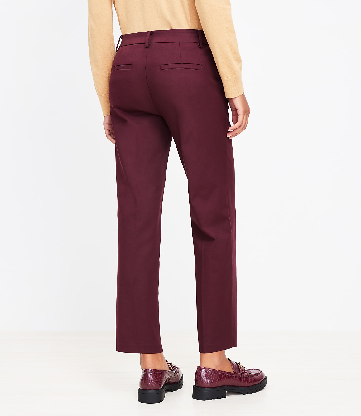 Riviera Slim Pants in Doubleweave