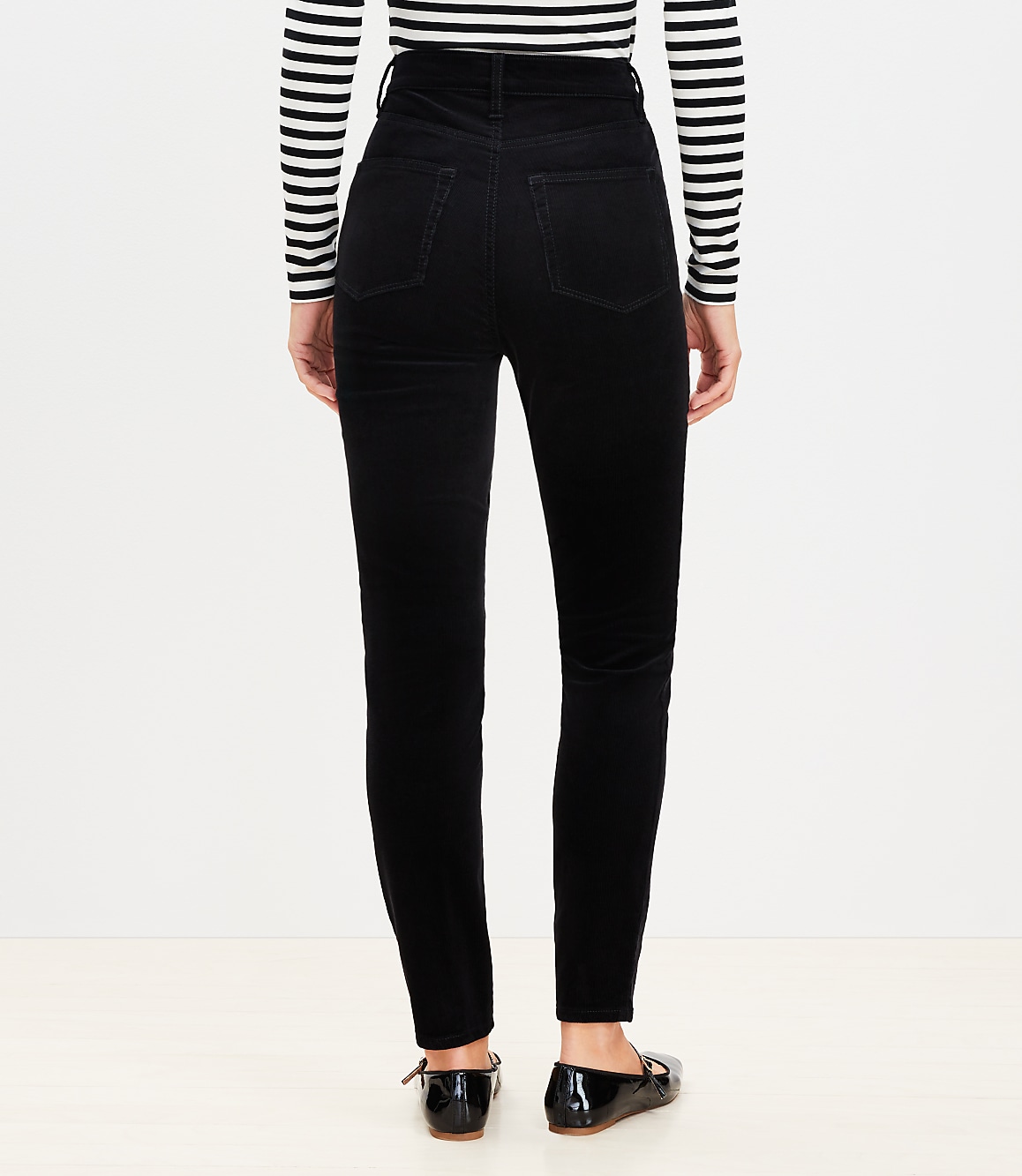 Curvy Skinny Pants in Corduroy