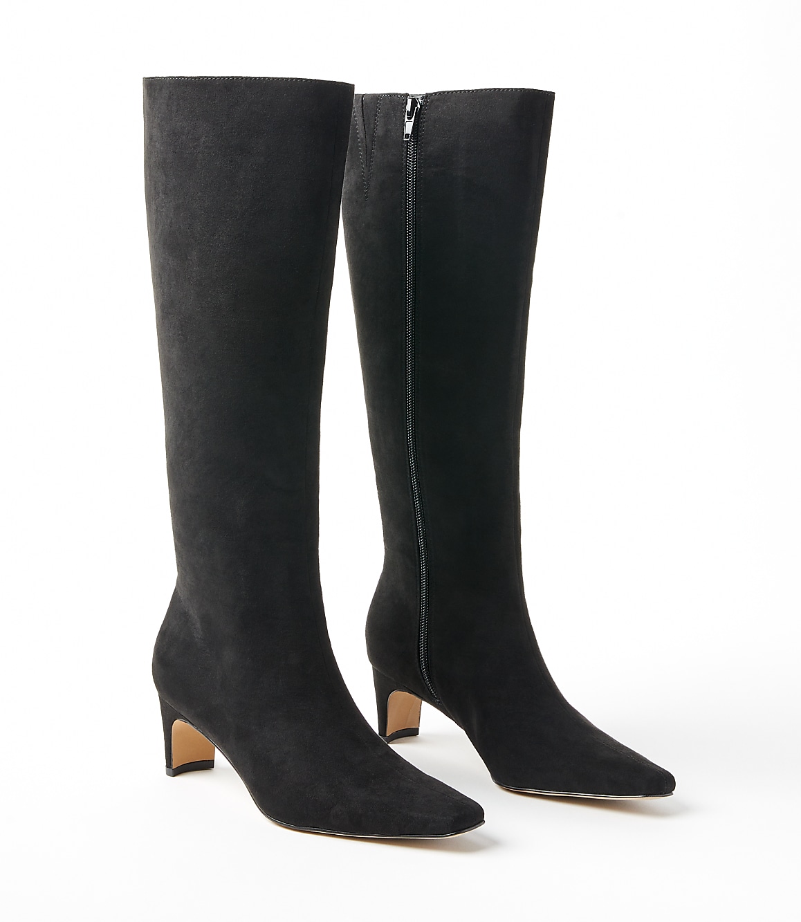 Tall Squared Pointy Toe Booties