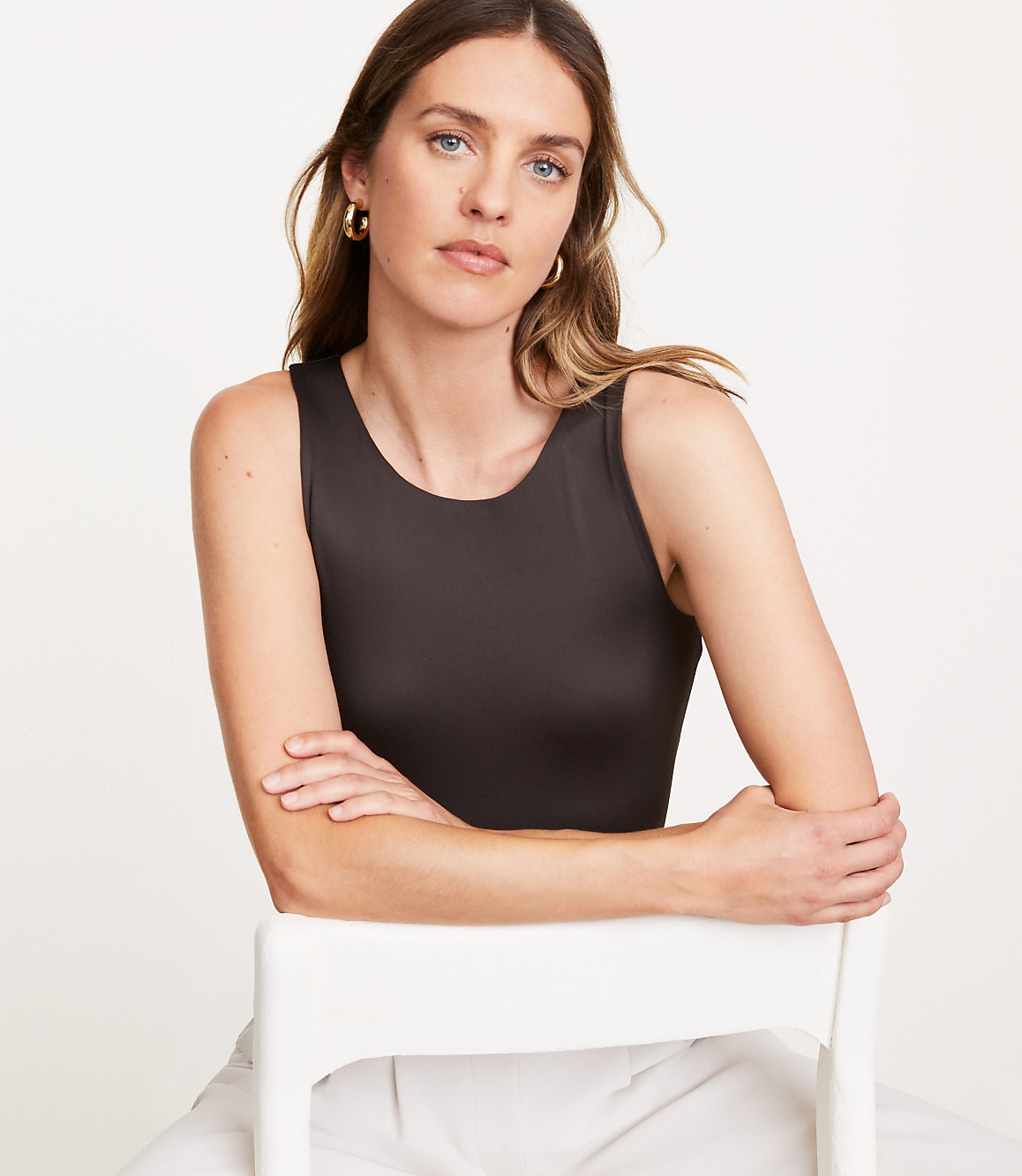 LOFT Versa 360 Knit Tank Bodysuit