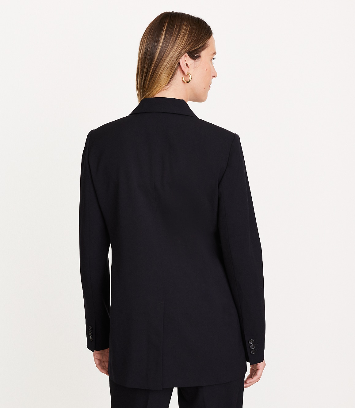 LOFT Versa Seasonless Stretch Double Breasted Blazer