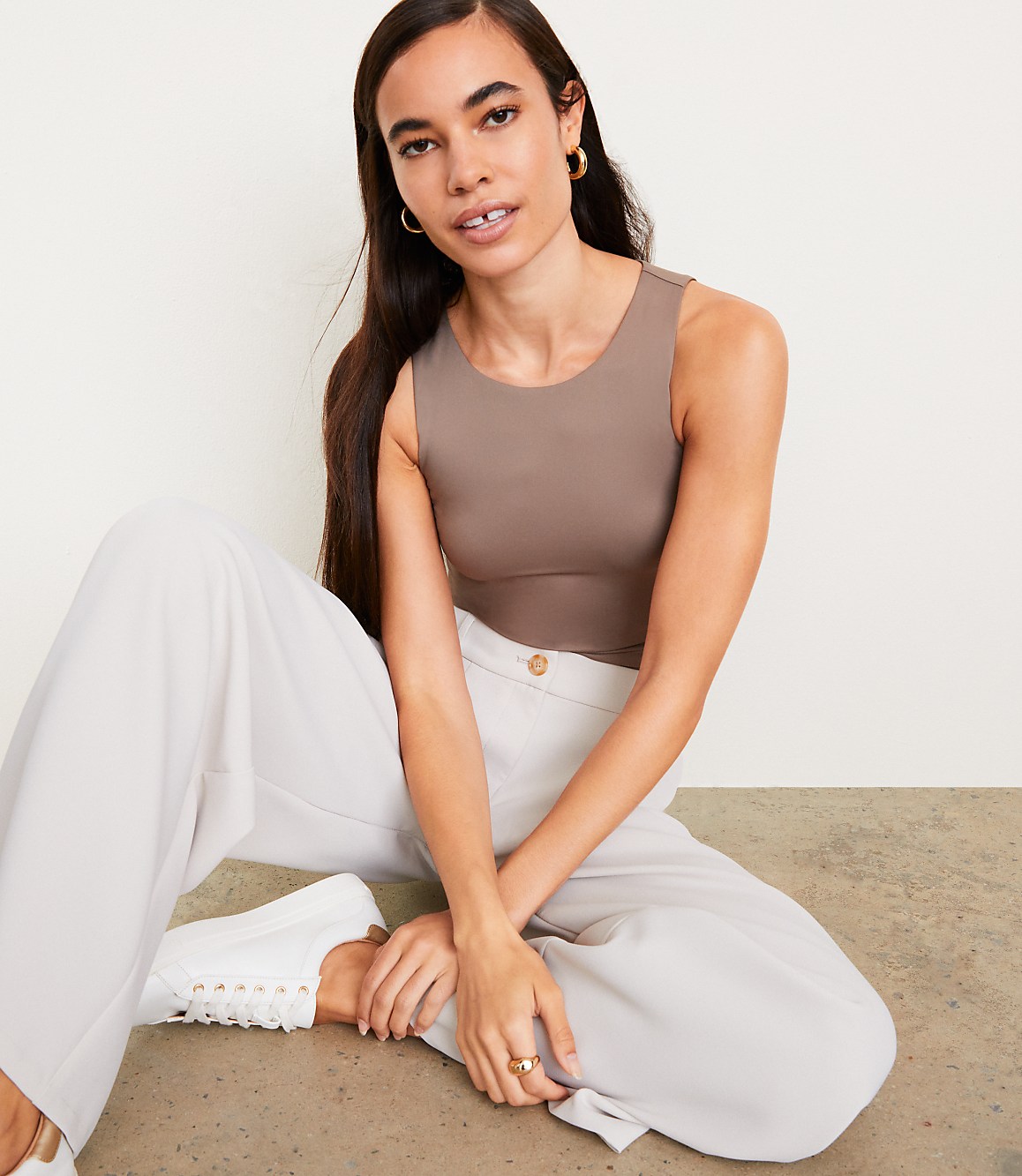 LOFT Versa 360 Knit Tank Bodysuit