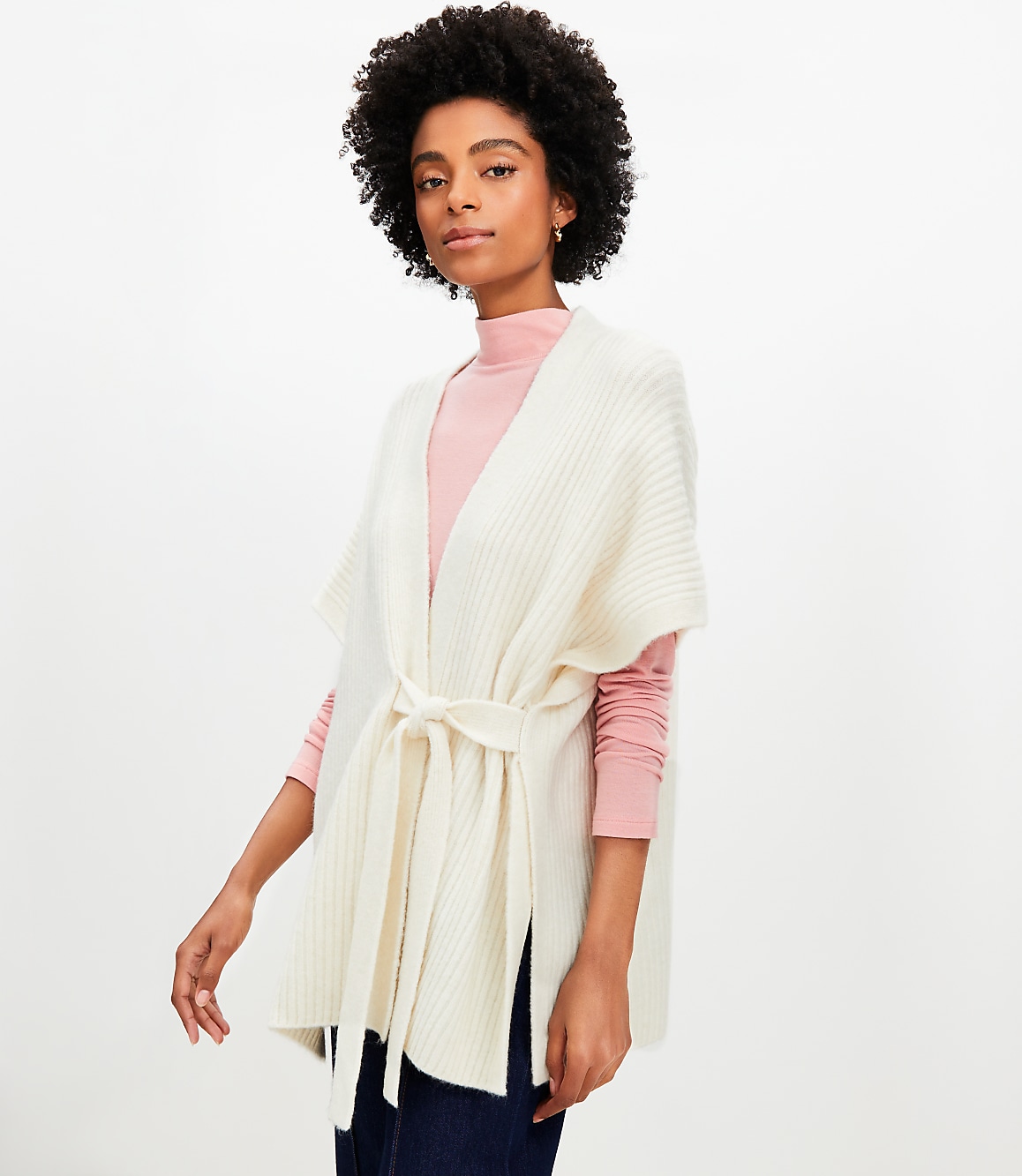 Ribbed Side Tie Wrap