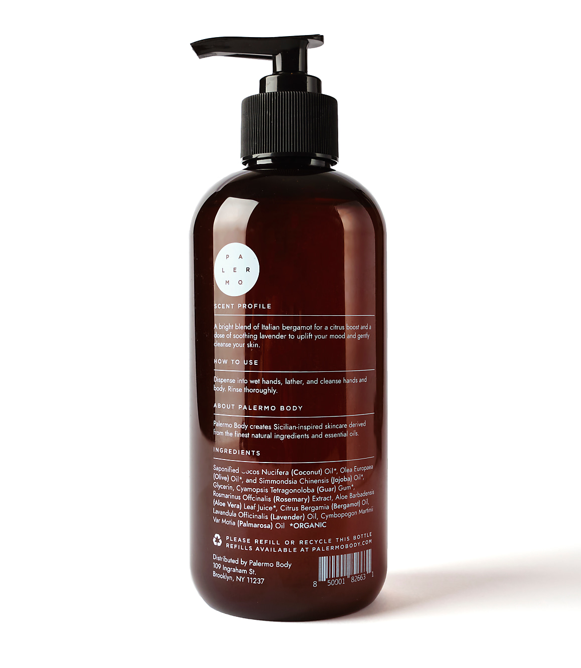 Palermo Hand + Body Wash