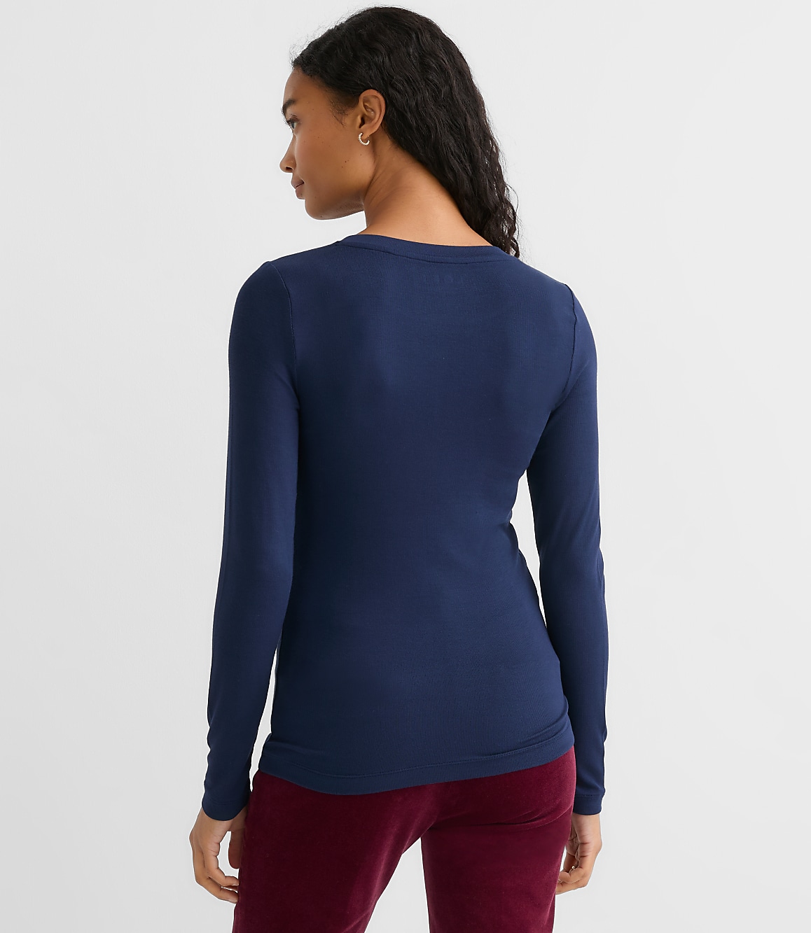 Long Sleeve Crew Neck Tee