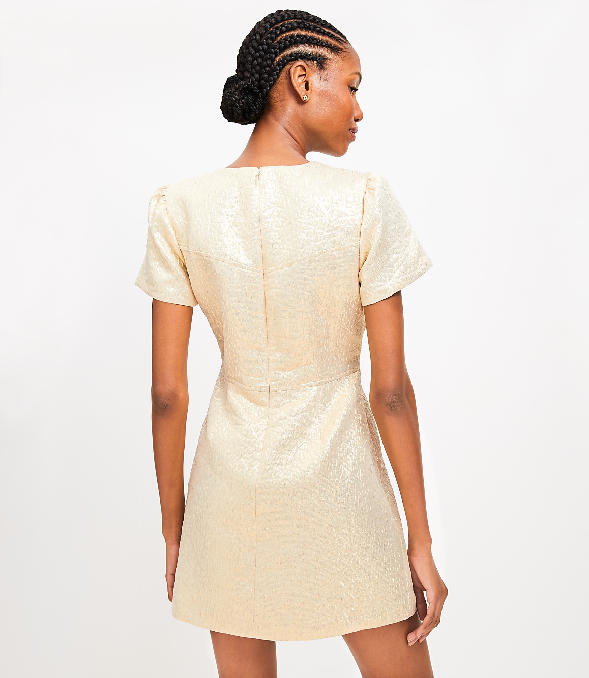 tiered dress midi Baltic Born Womens Lena Tiered Midi Dress | Navy + Gold Floral