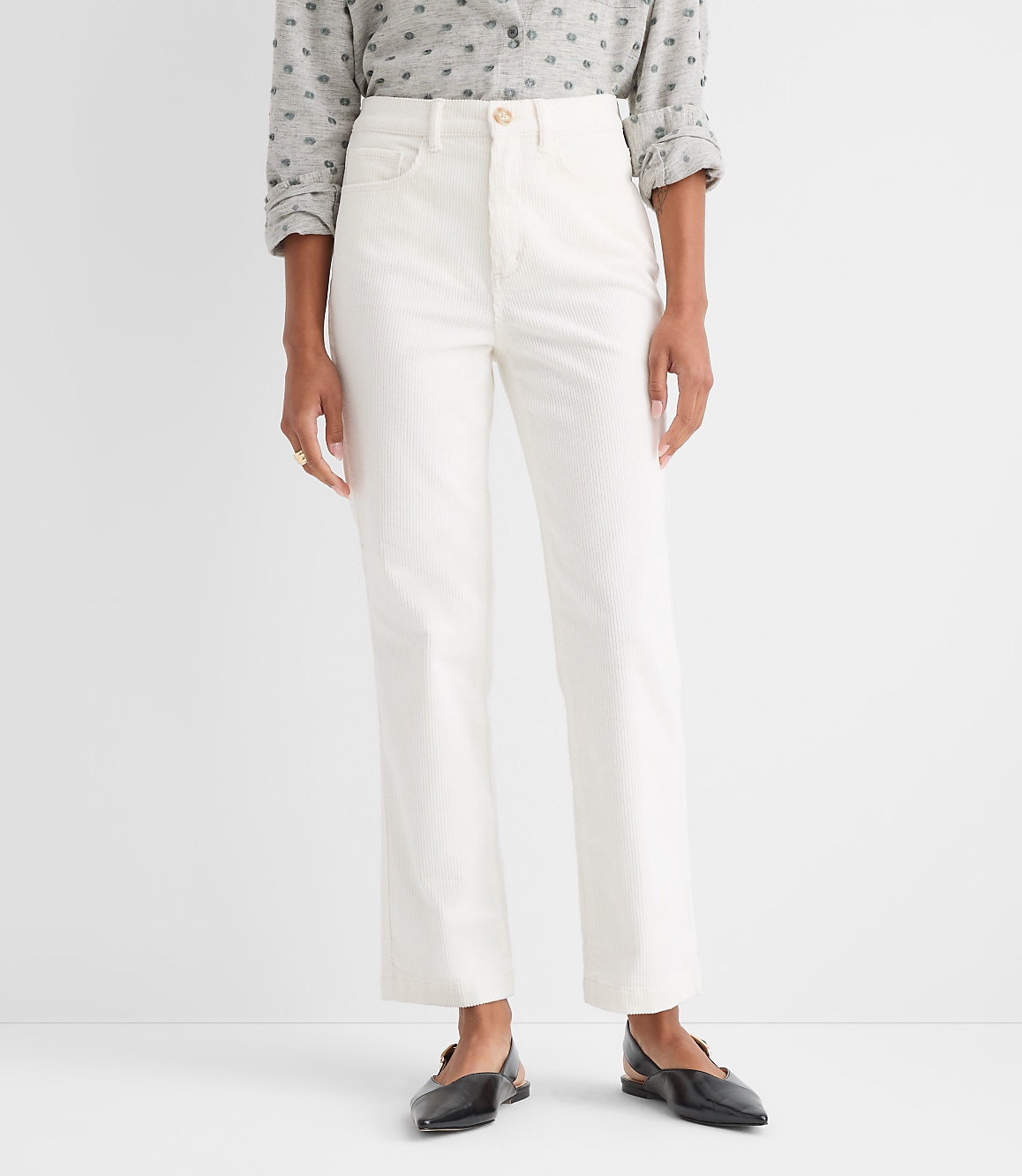Tall Straight Corduroy Pants