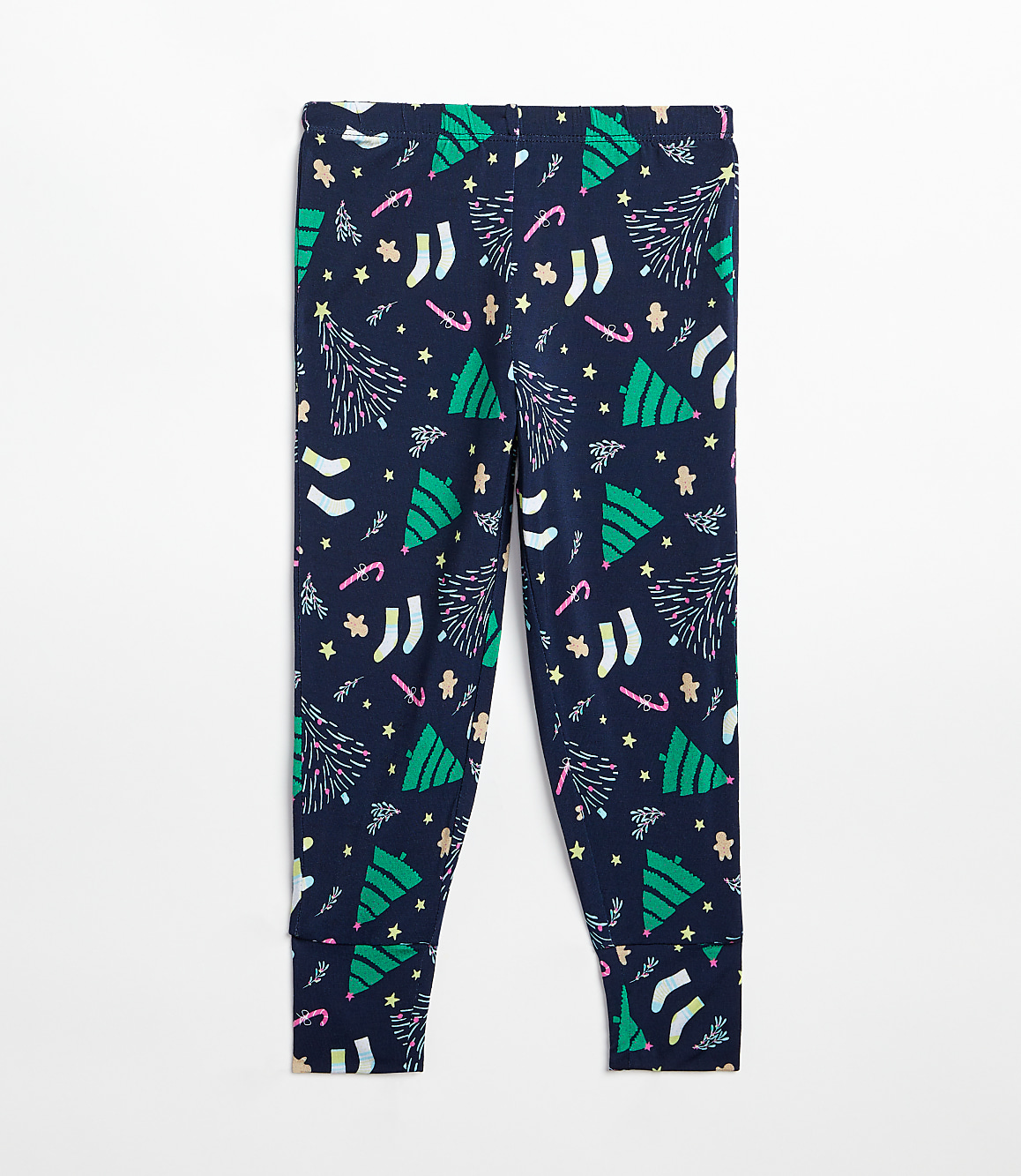Posh Peanut Holiday Tree Long Sleeve Basic Pajama Set