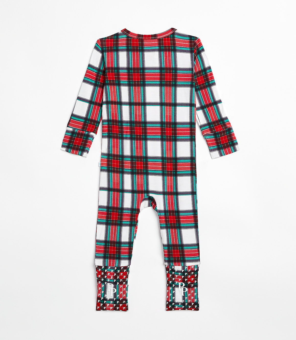 Posh Peanut Plaid Convertible One-Piece