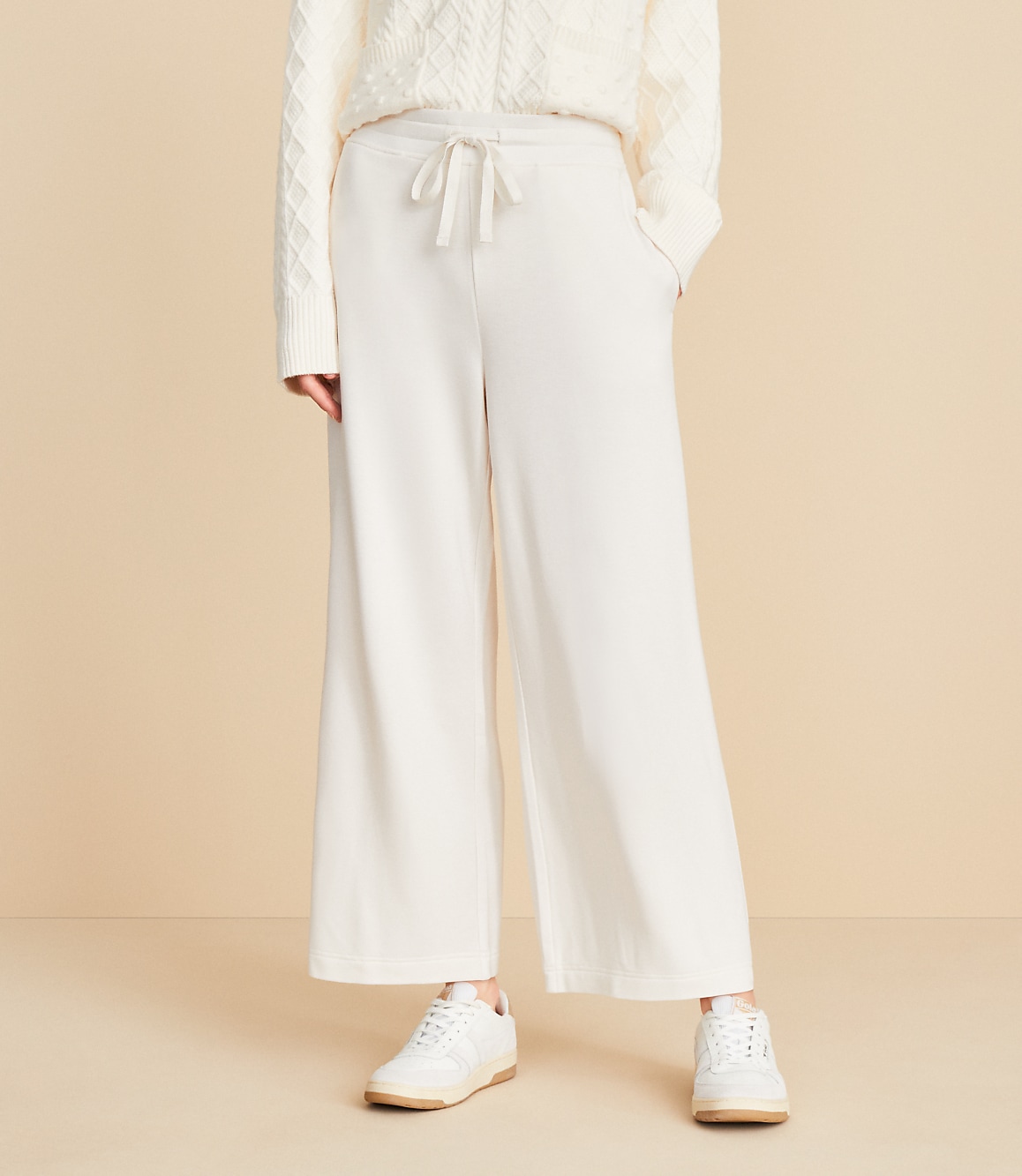 Lou & Grey Signaturesoft Wide Leg Crop Pants