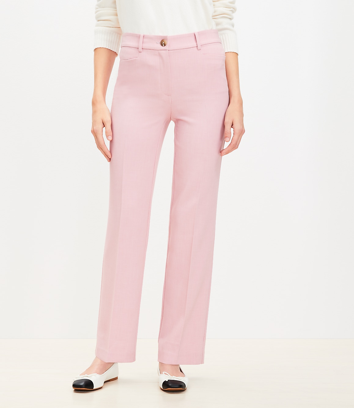 Parker Straight Pants in Melange