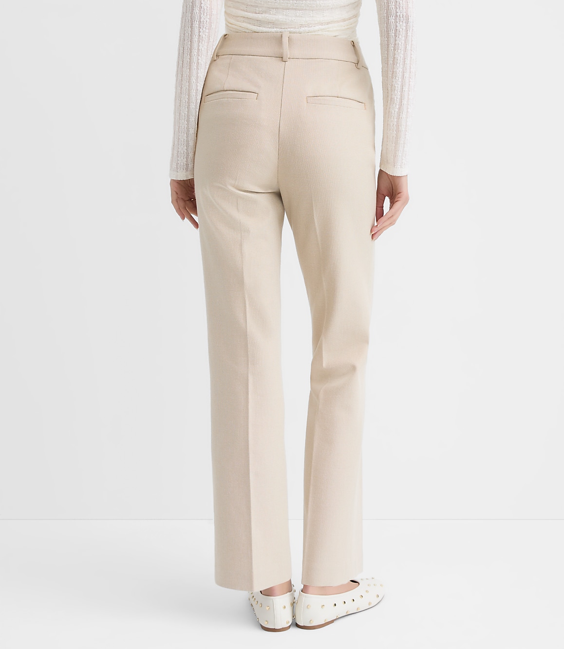Curvy Parker Straight Pants in Texture