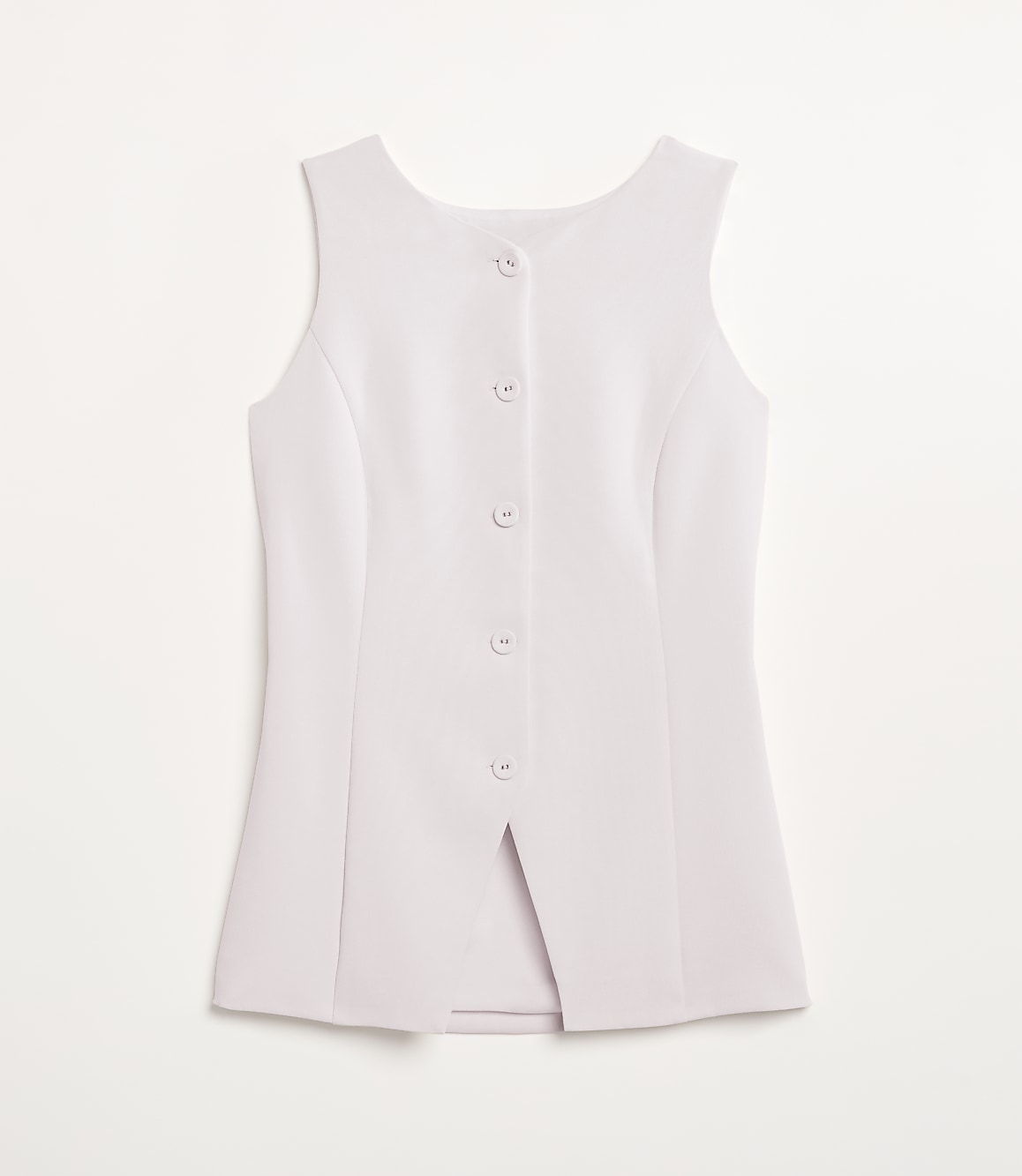 LOFT Versa Crepe Drape High Neck Vest
