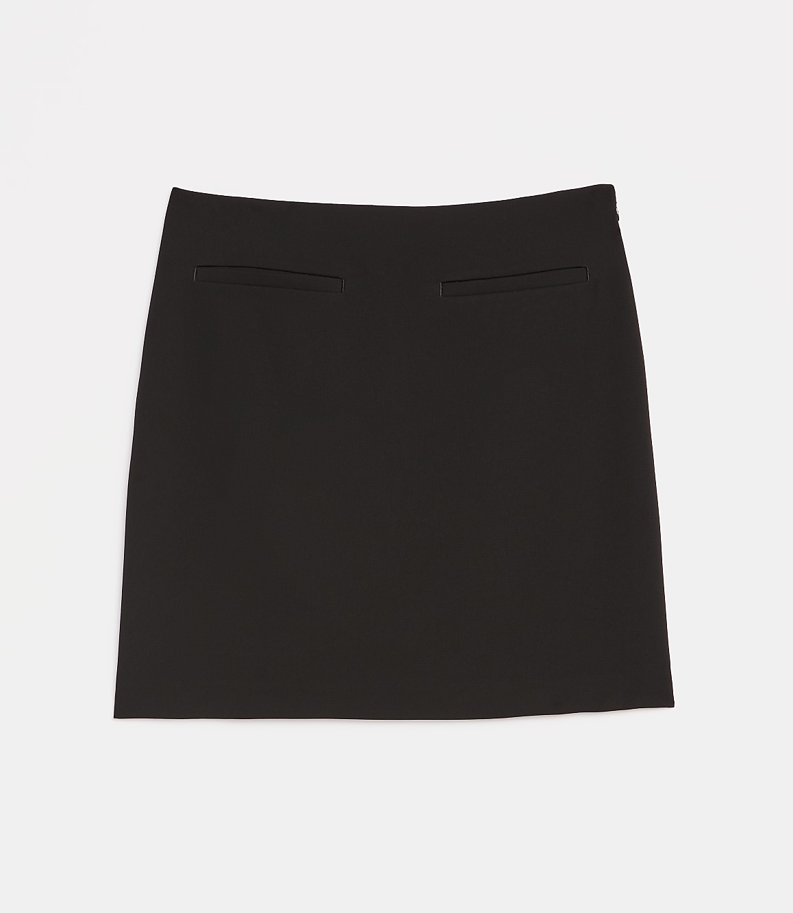 LOFT Versa Crepe Drape Mini Skirt