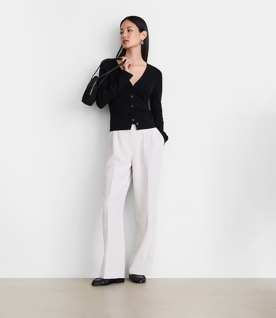 LOFT Versa V-Neck Cardigan Top