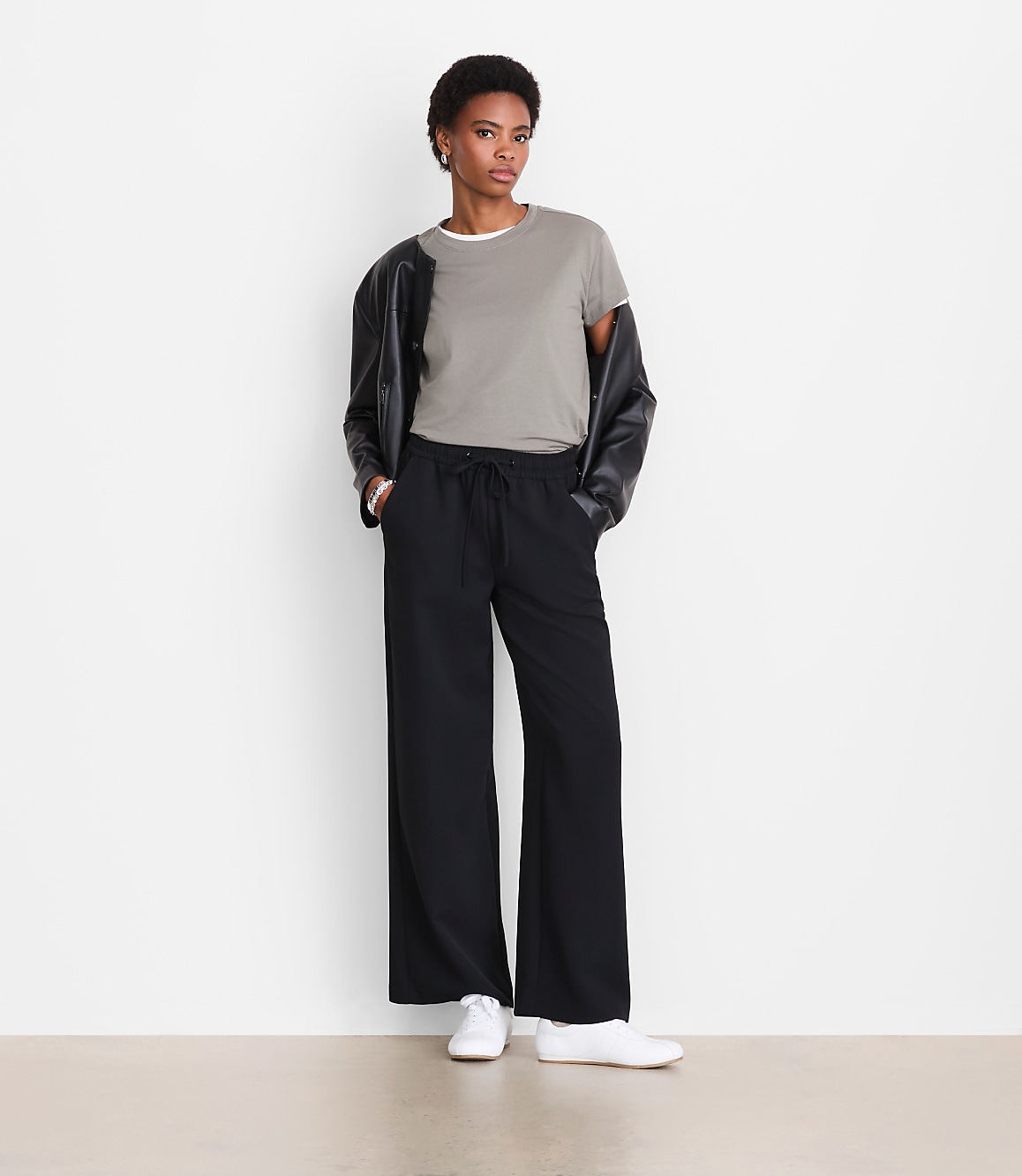 Petite LOFT Versa Relaxed Tee