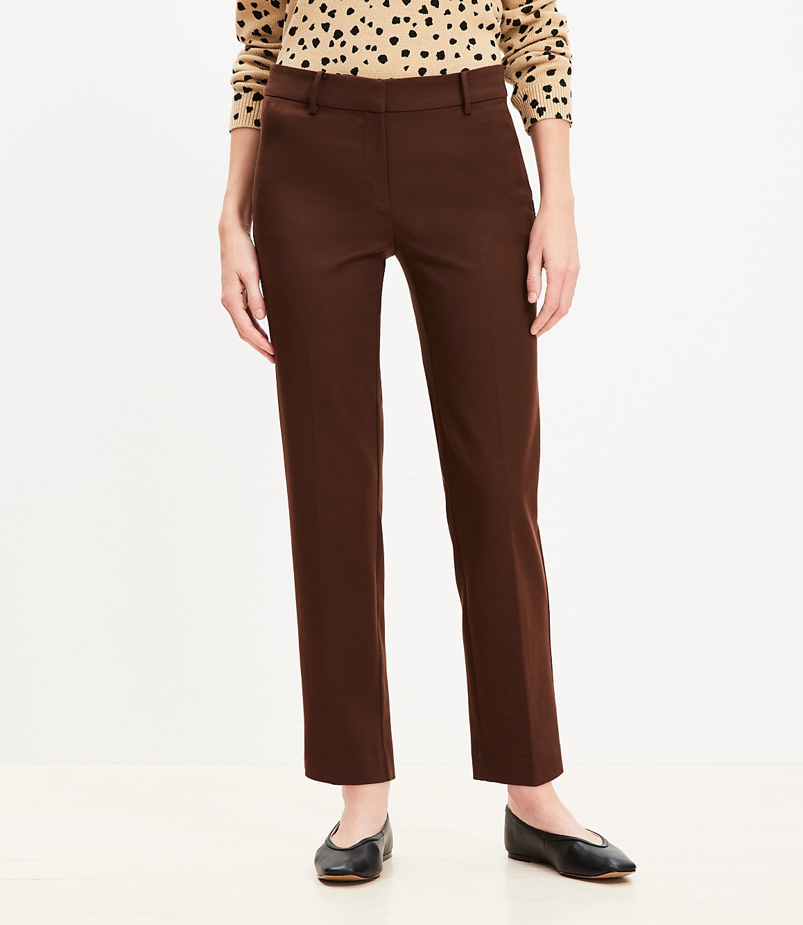 Riviera Slim Pants in Doubleweave
