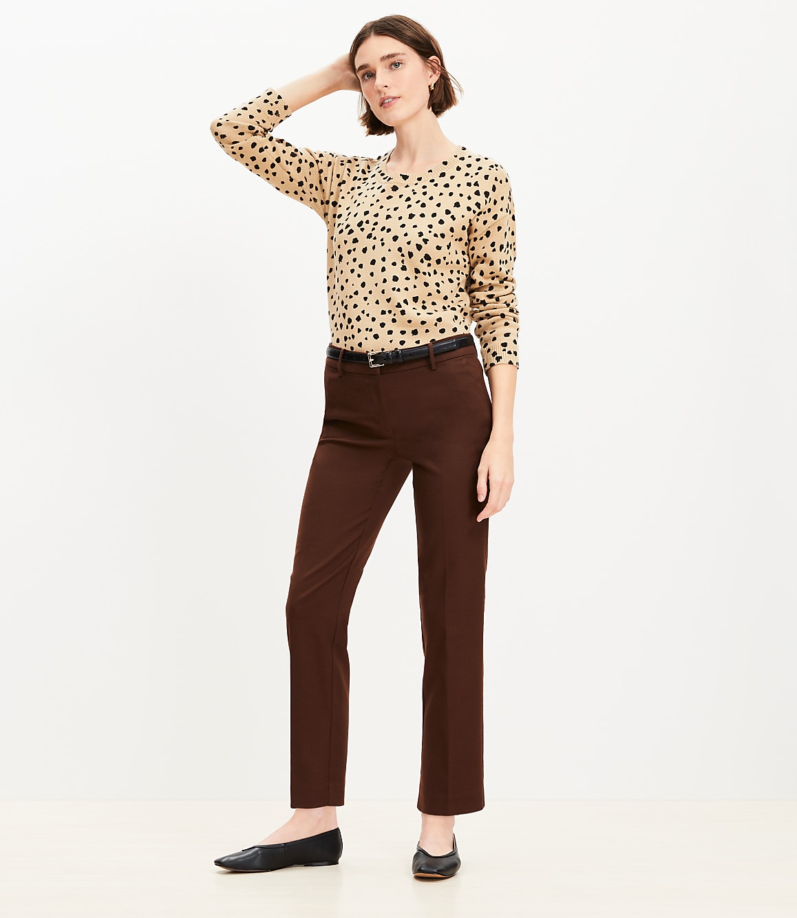 Riviera Slim Pants in Doubleweave