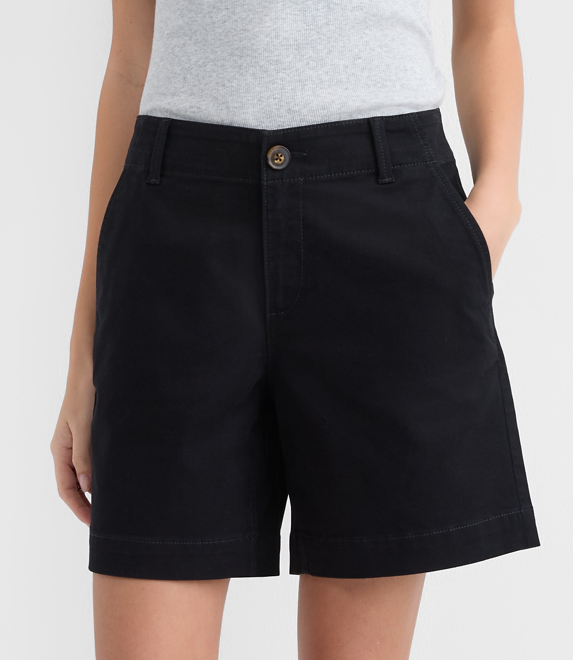 Petite Monroe Chino Shorts