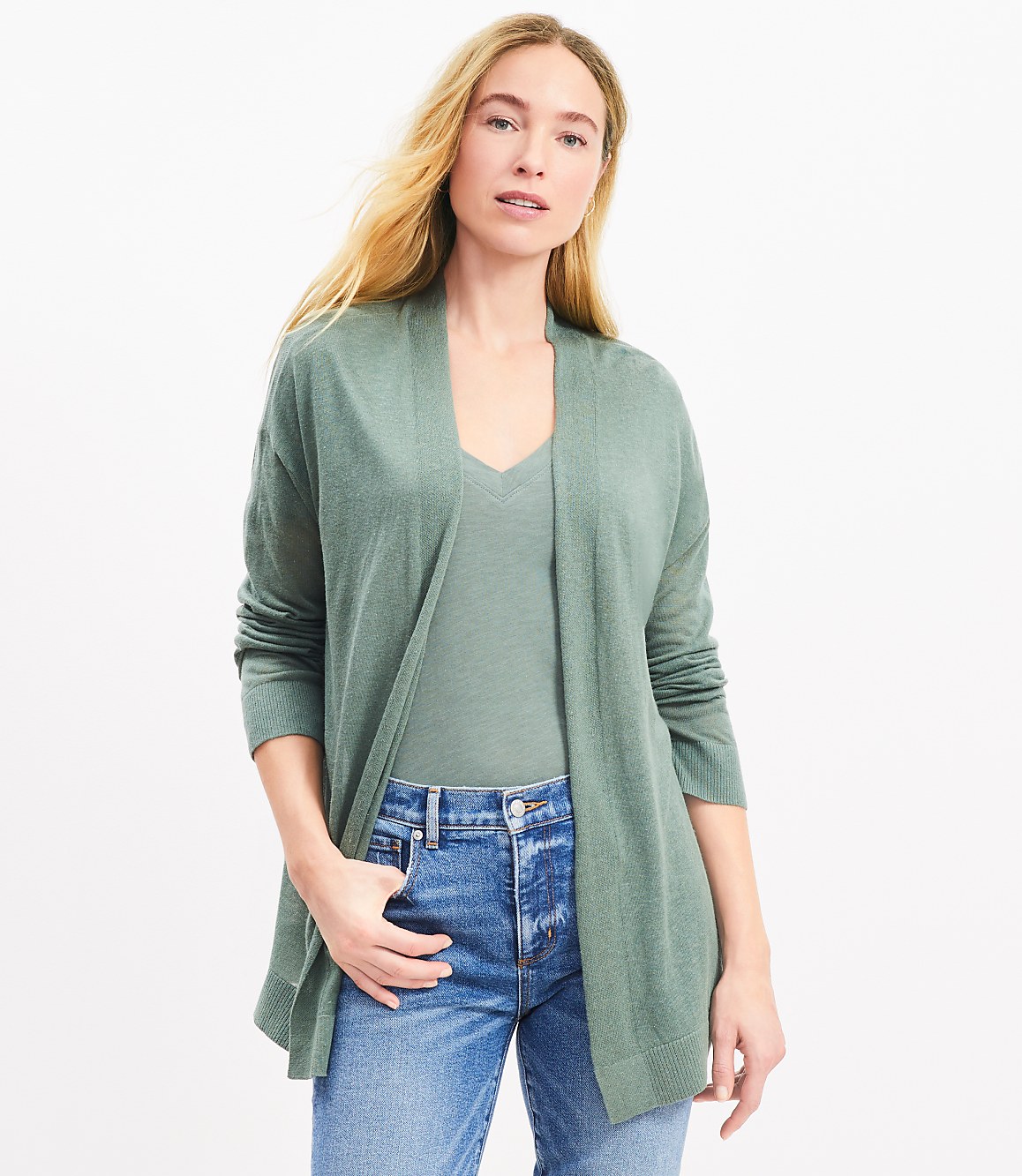 Sheer Open Cardigan