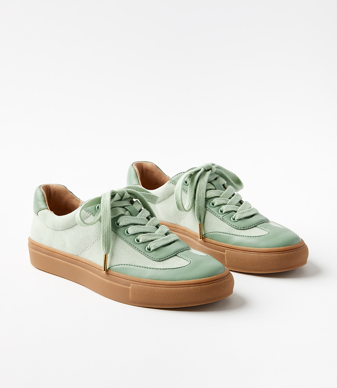 Varsity Lace Up Sneakers