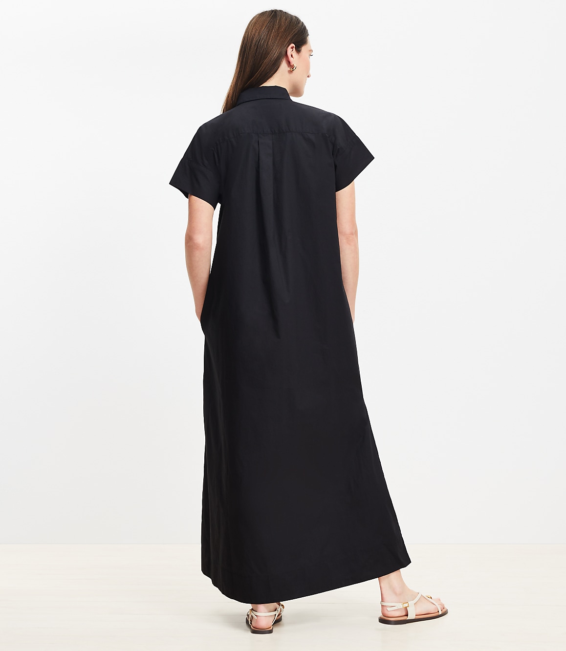 loft pleated maxi pocket dress Loft Petite Poplin Pleated Maxi Pocket Skirt at Hamilton Place in  Chattanooga, TN