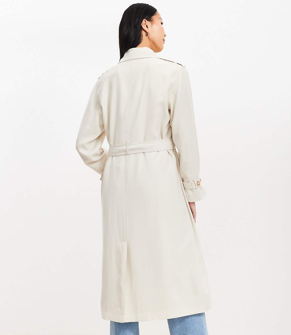 Fluid Trench Coat