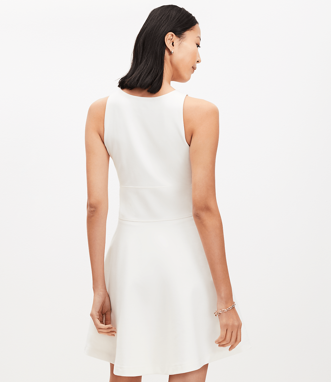 Ponte Mini Flare Dress