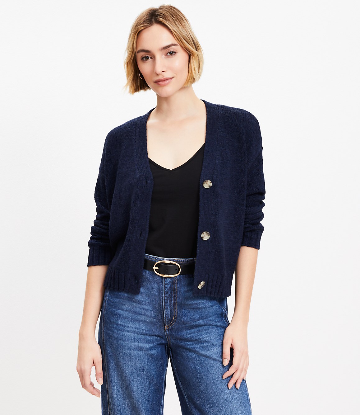 Easy V-Neck Cardigan